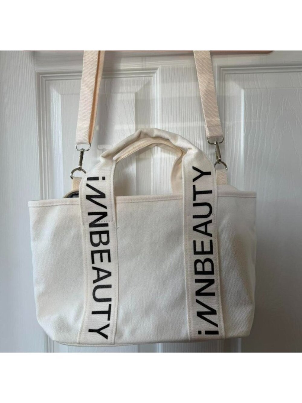 Innbeauty Project Cream Canvas Tote - Picture 1 of 3